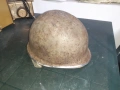 Стара военна каска ВСВ, снимка 5