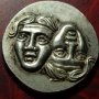 Монета древна Гърция.Истрос.Двуликия Янус.В капсула , снимка 4