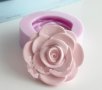 7 см Голяма Роза силиконов молд форма гипс шоколад фондан гипс свещ, снимка 1 - Форми - 38276275