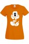 Дамска Тениска Mikey Mouse Smile,Изненада,Повод,Подарък,Празник, снимка 1 - Тениски - 37641552