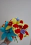 Ръчно изработени цветя, снимка 2