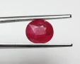 Очарователен ненагряван рубин в прелестно червен цвят 1.36кт.! Сертифициран! Нов!, снимка 8