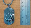 Зодия ТЕЛЕЦ - Гердан в стил Dog Tag, снимка 4