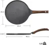 Тиган за палачинки и омлет SENSARTE Non Stick Crepe Pan, снимка 2