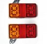 1 бр. ЛЕД LED стопове за камион, ремарке с 4 функции 12-24V PI22034RY , снимка 5