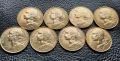 Лот монети 10 сантима различни години Франция /4/- прекрасни !, снимка 7