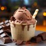 Суха смес за домашен сладолед Шоколад (250г / 1 L Мляко), снимка 5