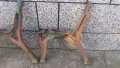 Чугунени крака за пейка - масивни , снимка 3