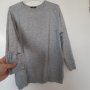 3ХЛ, Сиво тънко пуловерче с камъчета, снимка 1 - Блузи с дълъг ръкав и пуловери - 34816885