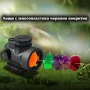Тактически бързомер оптически прицел Trijicon 1×25 с две стойки за лов еърсофт въздушна пушка оръжие, снимка 6