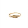 Златен дамски пръстен 1,56гр. размер:60 14кр. проба:585 модел:21721-1