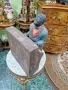 Прекрасна антикварна колекционерска холандска дървена фигура статуетка , снимка 3