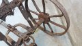 отличен възрожденски колесар, теглич за рало плуг, снимка 13