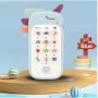 Детски телефон Еднорог с реалистични звуци и мелодии, снимка 3