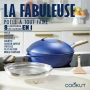 COOKUT - La Fabuleuse - Poele a Tout faire - 8 kitchen utensils EN 1, снимка 5