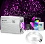 Нов Фиброоптичен комплект за таван RGBW LED звездни светлини за кола, снимка 1