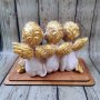 Статуетка - Три ангелчета, снимка 4