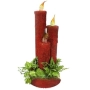 Коледна магия с три бляскави LED свещи, снимка 4