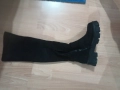 Велурени чизми, запазени, снимка 3