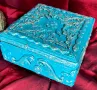 Ръчно изработена и декорирана кутия да бижута , снимка 2