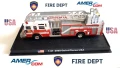 Метална Пожарна 2005 Quint Pierce Fire Truck Amercom, снимка 1