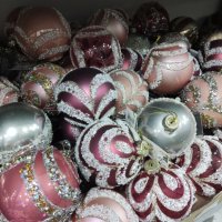 Стъклени коледни топки Christmas , снимка 4 - Декорация за дома - 42992293
