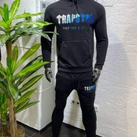 Мъжки черен спортен екип  TrapStar код VL90, снимка 1 - Спортни дрехи, екипи - 43473319