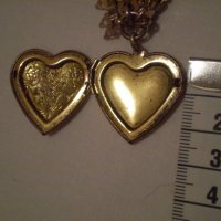 рядак  възрожденски накит от дубле с пандетев сърце, снимка 5 - Антикварни и старинни предмети - 35196588