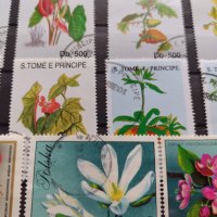 Пощенски марки чиста комплектна серия Растения, Цветя стари редки за колекция декорация - 22048, снимка 7 - Филателия - 36642246