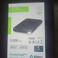 Външна батерия Power Card, снимка 1 - Външни батерии - 39510593