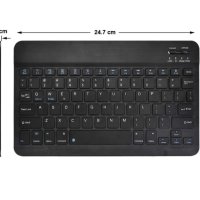 Безжична Bluetooth клавиатура за iOS iPad Android Tablet PC Win

, снимка 5 - Клавиатури и мишки - 43901015
