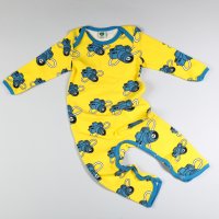 бебешка пижама / гащеризон Smafolk различни цветове 74 9-12 80 12-18 86 18-24 92 2-3 , снимка 1 - Бебешки гащеризони - 27592284