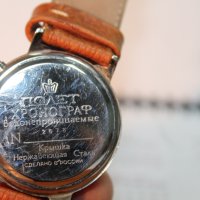 СССР хронограф часовник ''Полет'' калибър 3133 /23 камъка , снимка 10 - Мъжки - 43764245