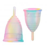Менструална чашка тип тампон  (чаша ) за цикъл Ladycup за Многократна употреба 2 размера, снимка 10 - Други - 14412886