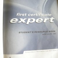 first certificate expert  - учебник и учебна тетрадка по английски, снимка 2 - Чуждоезиково обучение, речници - 28301963