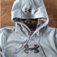 under armour men's icon caliber hoodie - страхотно мъжко горнище, снимка 5 - Спортни дрехи, екипи - 32622012