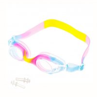 2033 Детски очила за плуване Рибки с UV защита тапи за уши в калъф, снимка 2 - Водни спортове - 32208600
