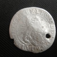 Стара сребърна монета 6 кройцера , снимка 1 - Нумизматика и бонистика - 43004437