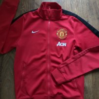  Nike Manchester United - страхотно мъжко горнище, снимка 3 - Спортни дрехи, екипи - 35142527