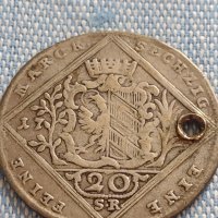 Сребърна монета 20 кройцера Йозеф втори Нюрнберг 26752, снимка 3 - Нумизматика и бонистика - 42930155