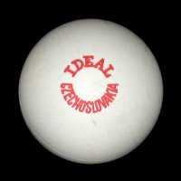 Топче за пинг-понг Ideal , Chehoslovakia, снимка 1 - Тенис - 26228527