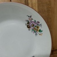 Стар български порцелан чинии, снимка 4 - Антикварни и старинни предмети - 35449049