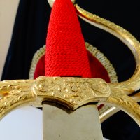 Старинен меч Colada del Cid,Toledo,позлата. , снимка 6 - Антикварни и старинни предмети - 39999110