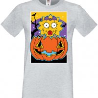 Мъжка тениска The Simpsons Maggie Simpson 03,Halloween,Хелоуин,Празник,Забавление,Изненада,Обичаи,, снимка 5 - Тениски - 38137468