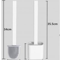 Силиконова четка за тоалетни чинии-12лв, снимка 7 - Мопове, кофи, четки и метли - 39384934