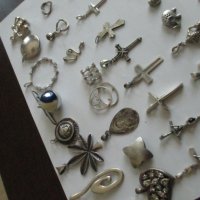 Сребърни висулки, снимка 7 - Колиета, медальони, синджири - 29655300