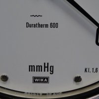 манометър Wika Duratherm 600 ф160 -760/0 mmHg, снимка 3 - Резервни части за машини - 34640817