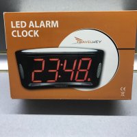 LED часовник с аларма, снимка 1 - Друга електроника - 44116593
