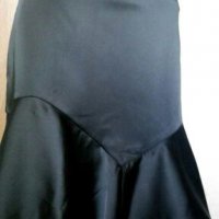 Пола с волани, на "Zara" от черен плътен сатен🍀❤S/M,M❤🍀арт.4349, снимка 9 - Поли - 37133277