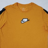 Nike NSW Just Do It оригинална блуза XL Найк памук спорт фланелка, снимка 2 - Спортни дрехи, екипи - 43862170
